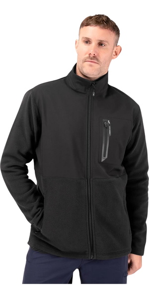 2026 Zhik Hombres Hybrid Fleece Chaqueta JKT-0035 - Black